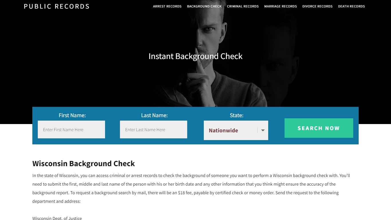 Wisconsin Background Check | Get Instant Reports On People